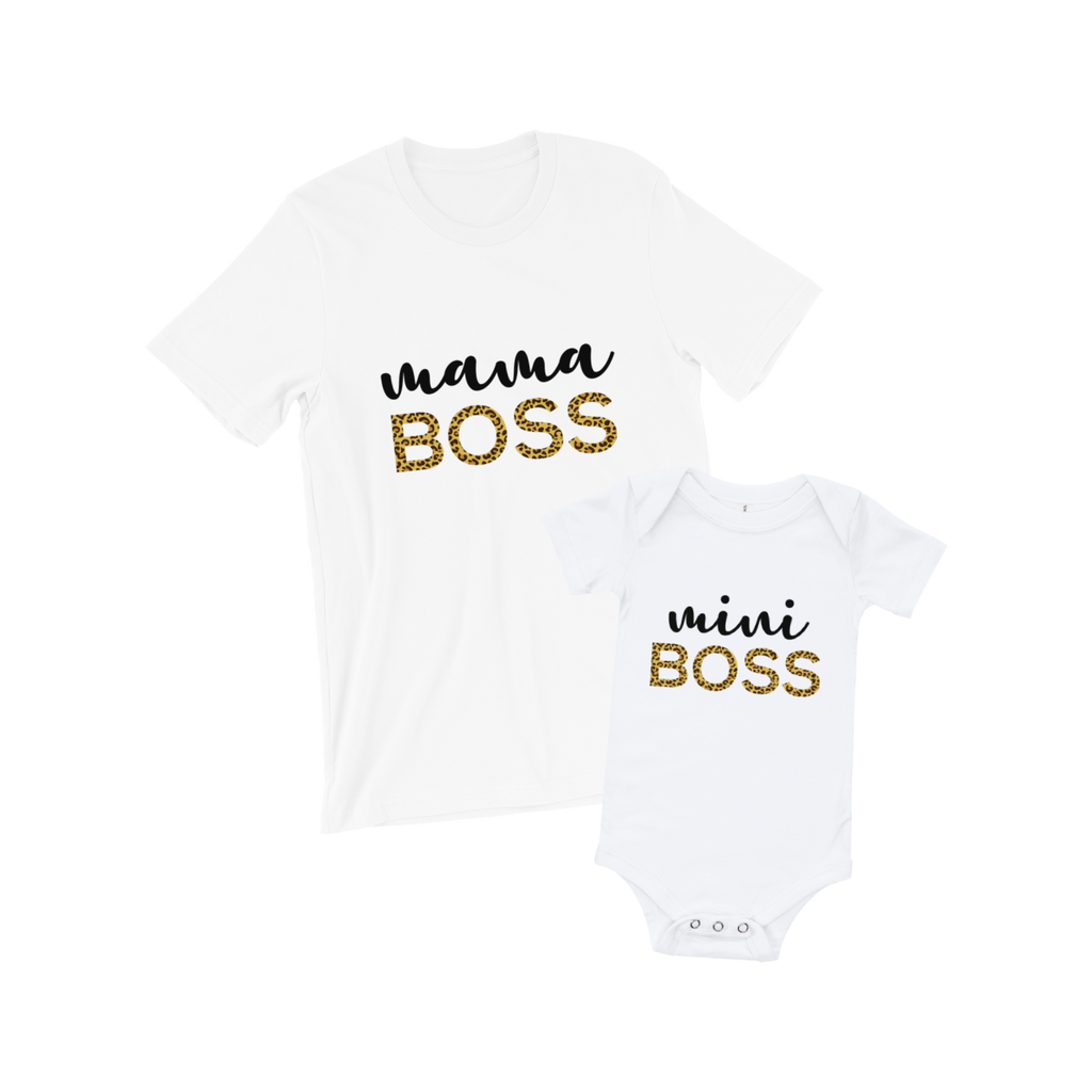 boss and mini boss shirts
