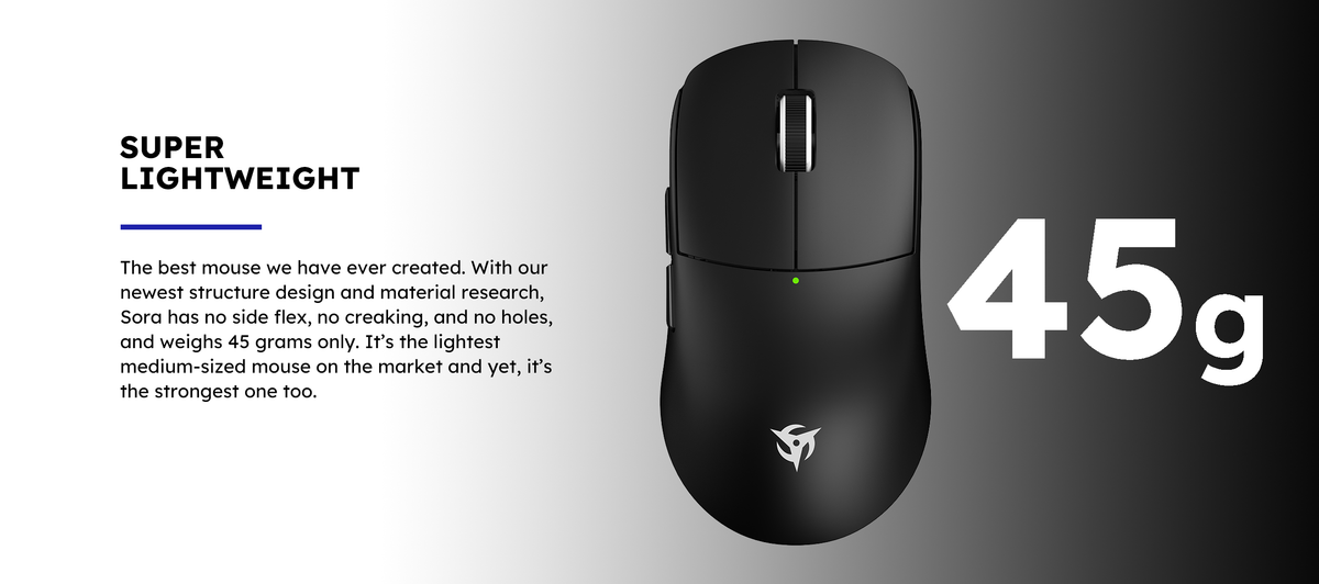 Sora 4K Wireless Gaming Mouse – Ninjutso