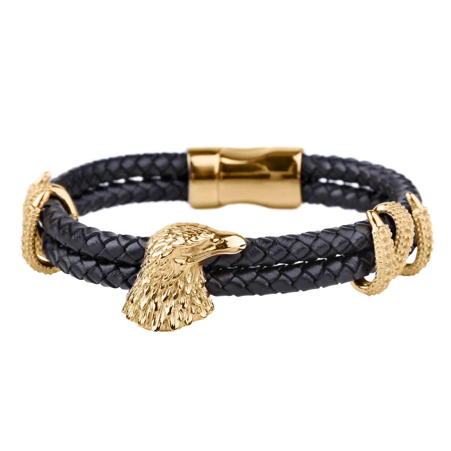 Leather Eagle Bracelet | Timepieces International