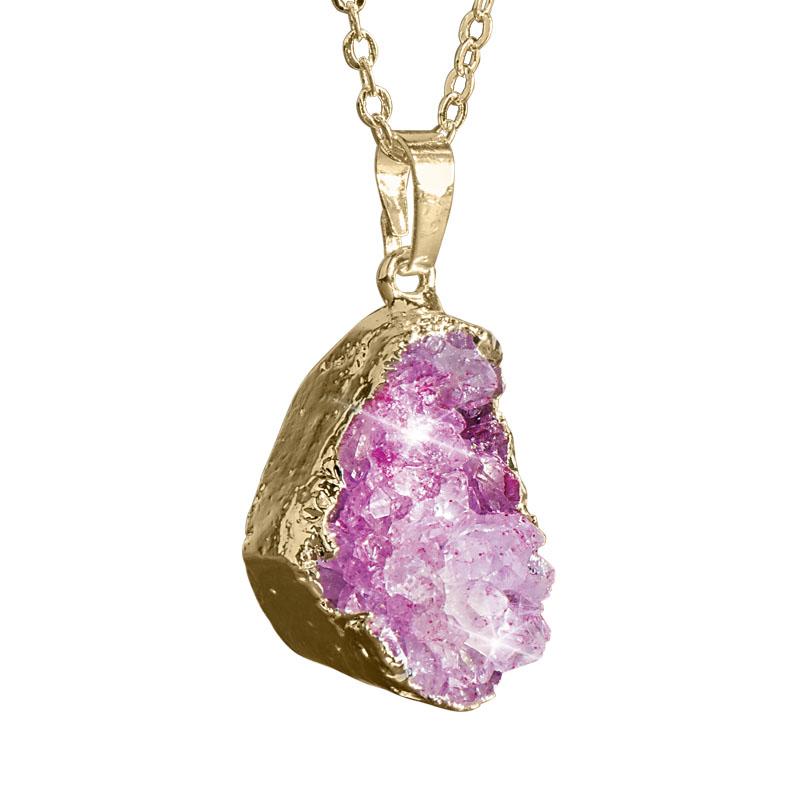 Crystal Geode Pink | Timepieces International