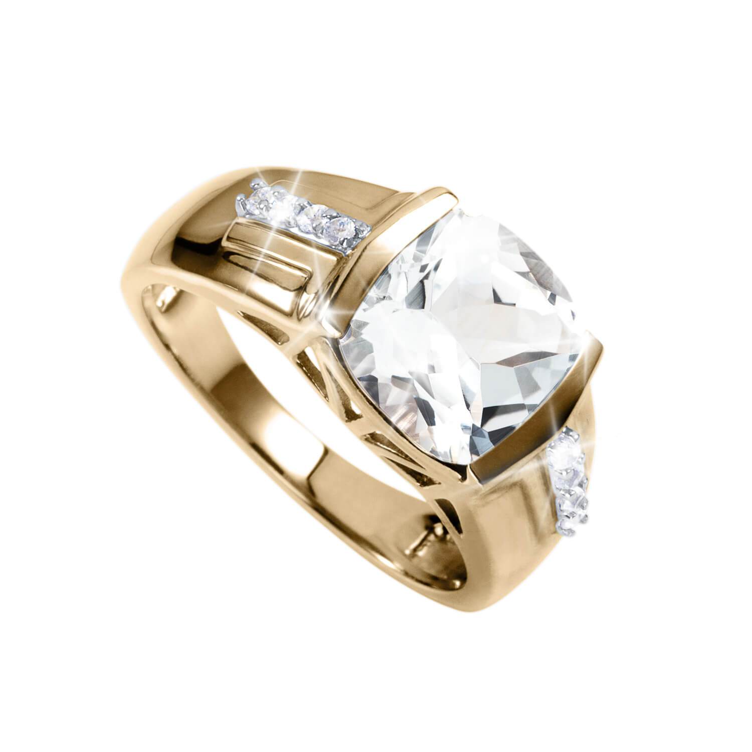 Supreme White Topaz Ring | Timepieces International