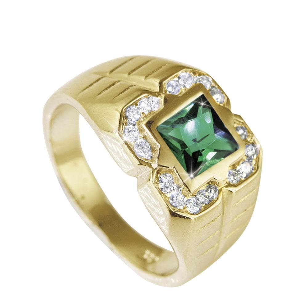 Ranger Men's Emerald Ring | Timepieces International
