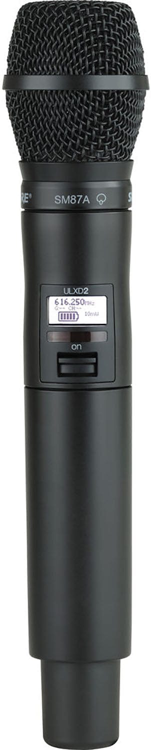 Shure ULXD2/SM87 Digital Handheld Transmitter with SM87 Capsule - H50 Band