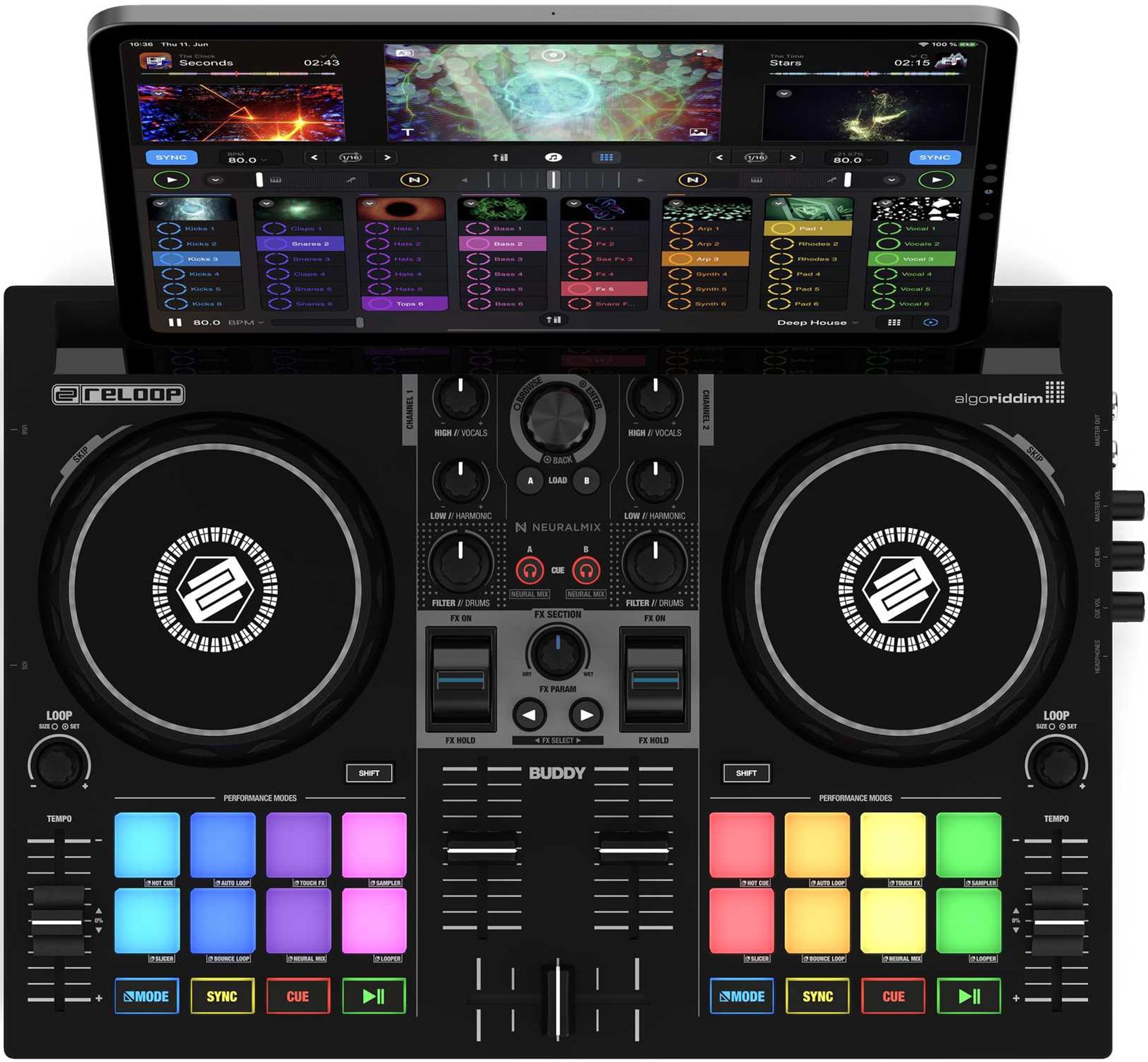 Reloop Buddy Compact 2-Channel DJ Controller