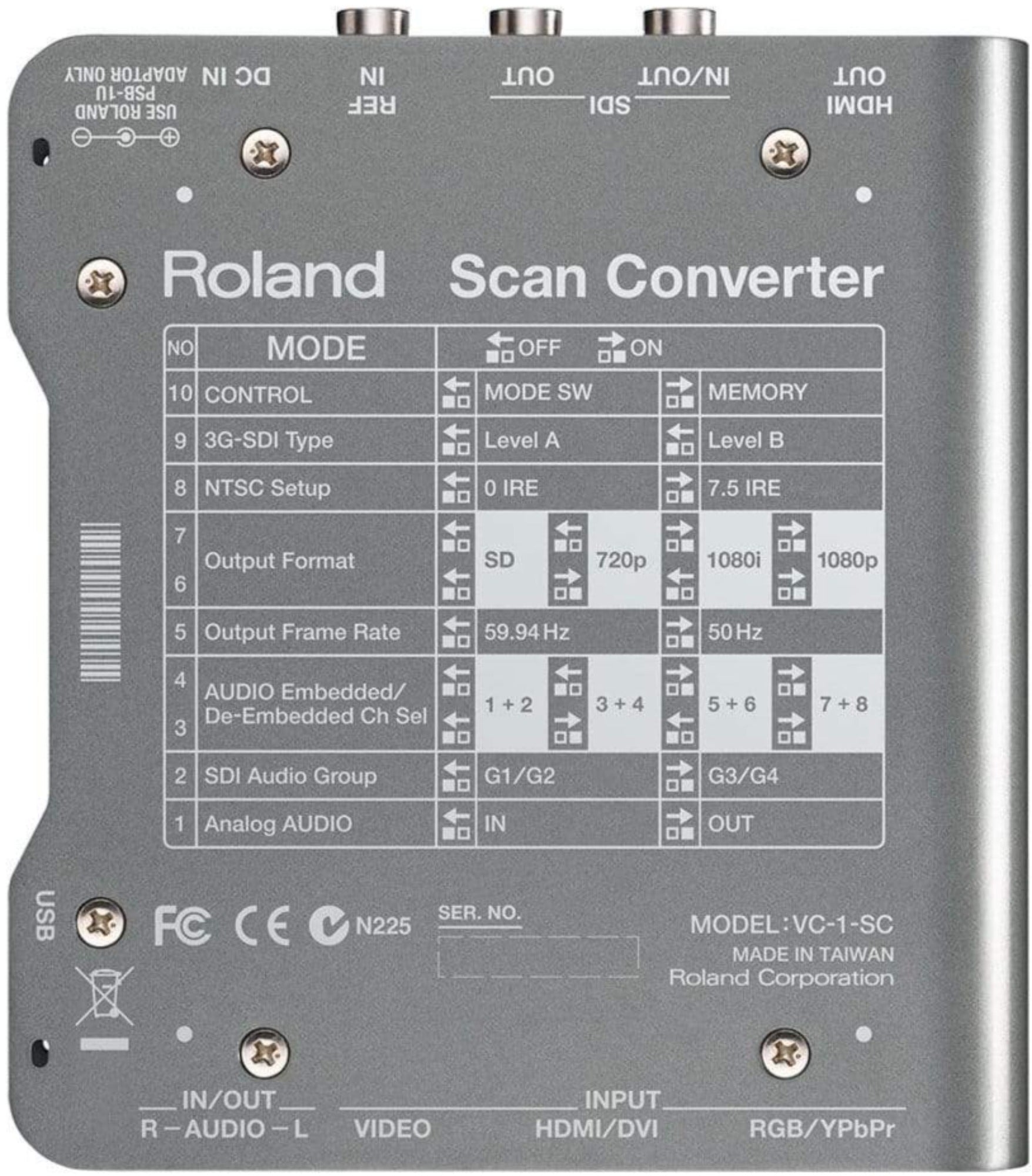 限 のぶし様専用 Roland ビデオコンバーター VC-1-DL 3台 - www