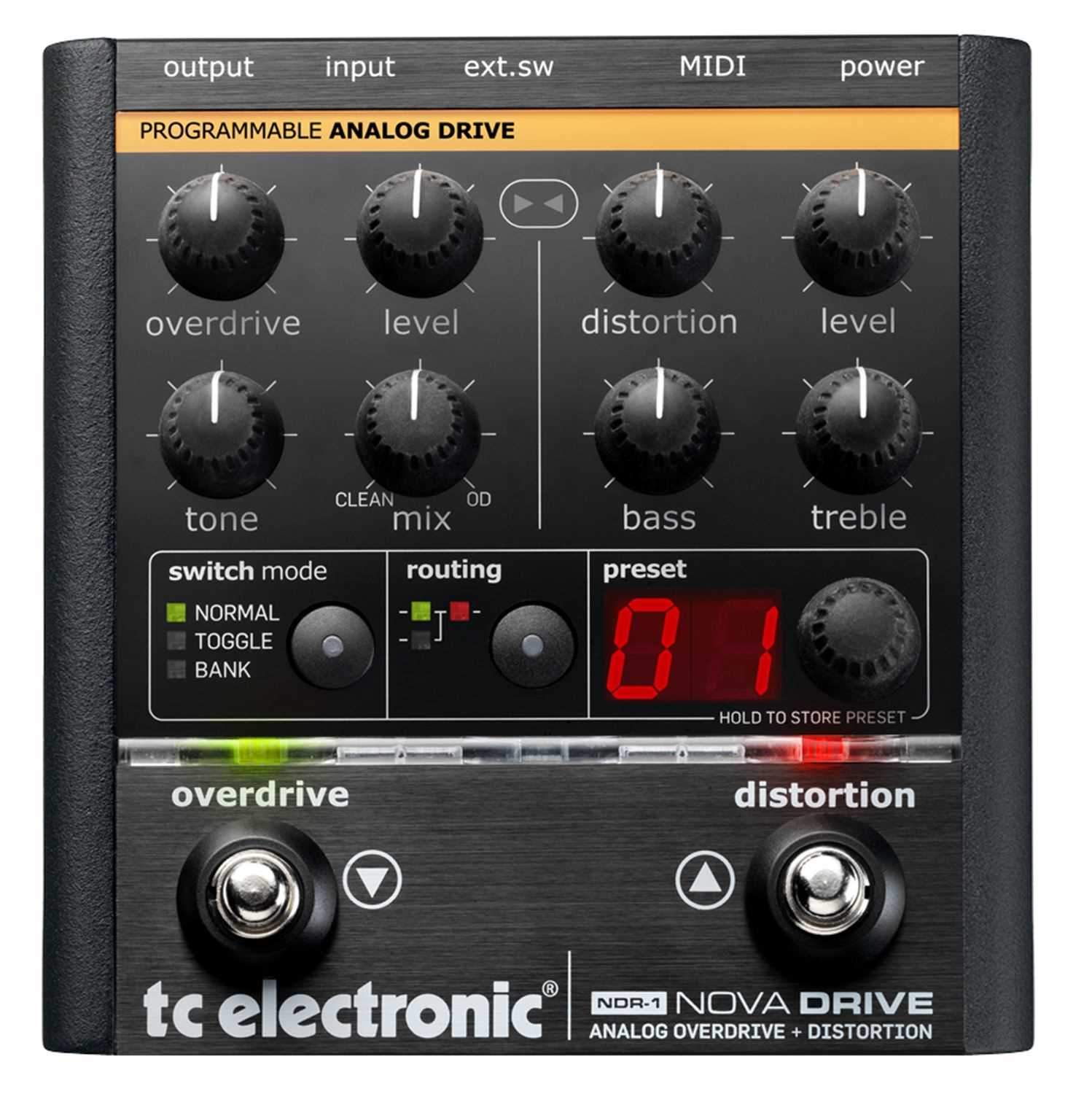 Trágico Marca comercial Pacífico TC Electronic NDR-1 Nova Drive Effects Pedal | PSSL ProSound and Stage  Lighting