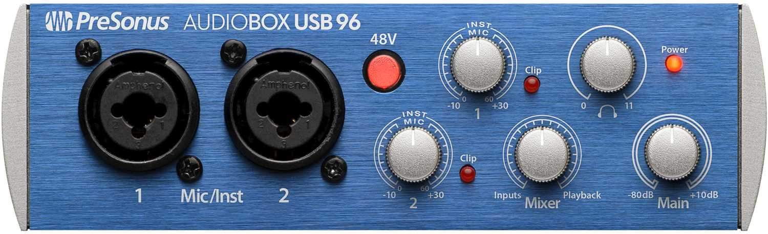 Presonus AudioBox 96 Ultimate USB 2.0 Complete Recording System | PSSL ProSound and
