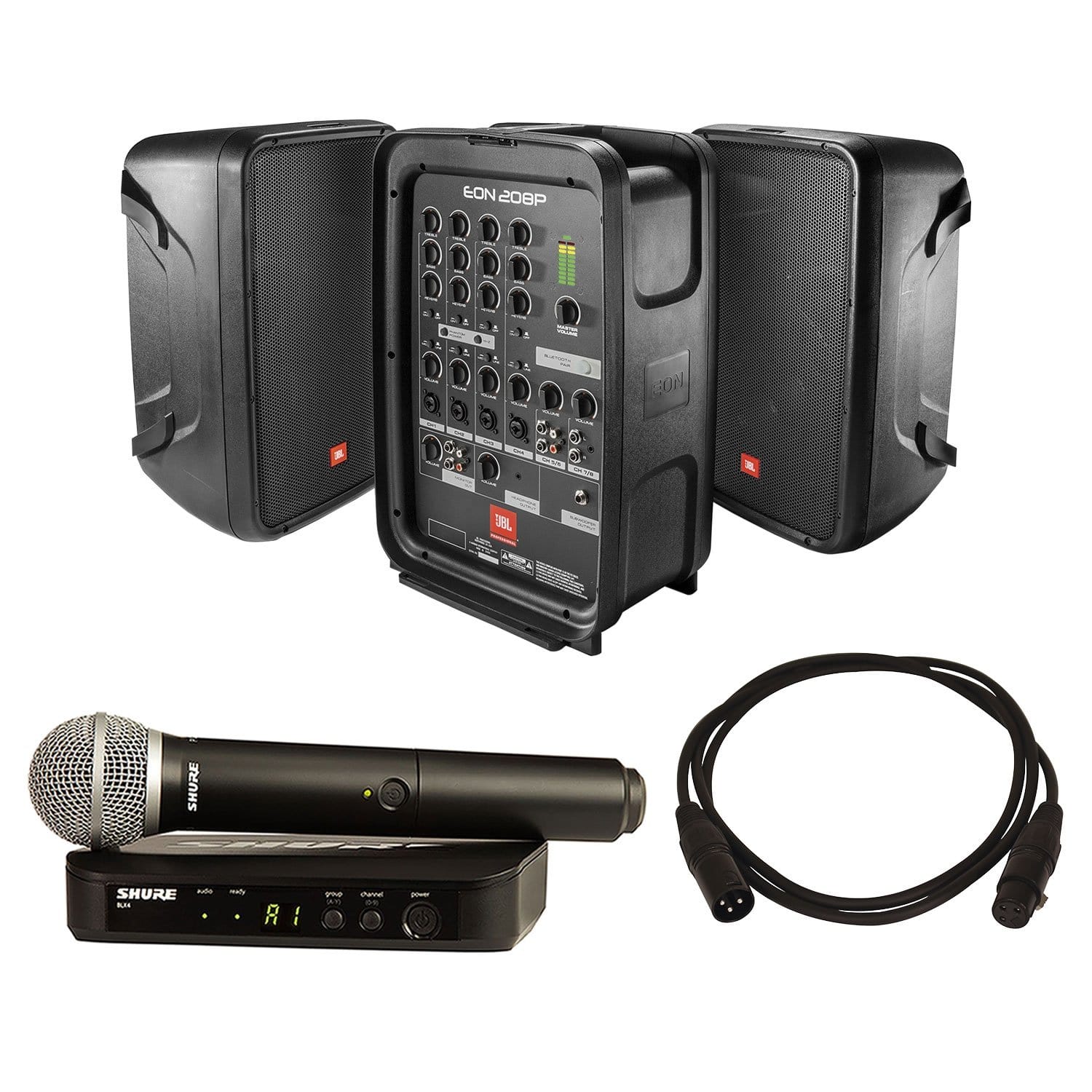 shure pa system