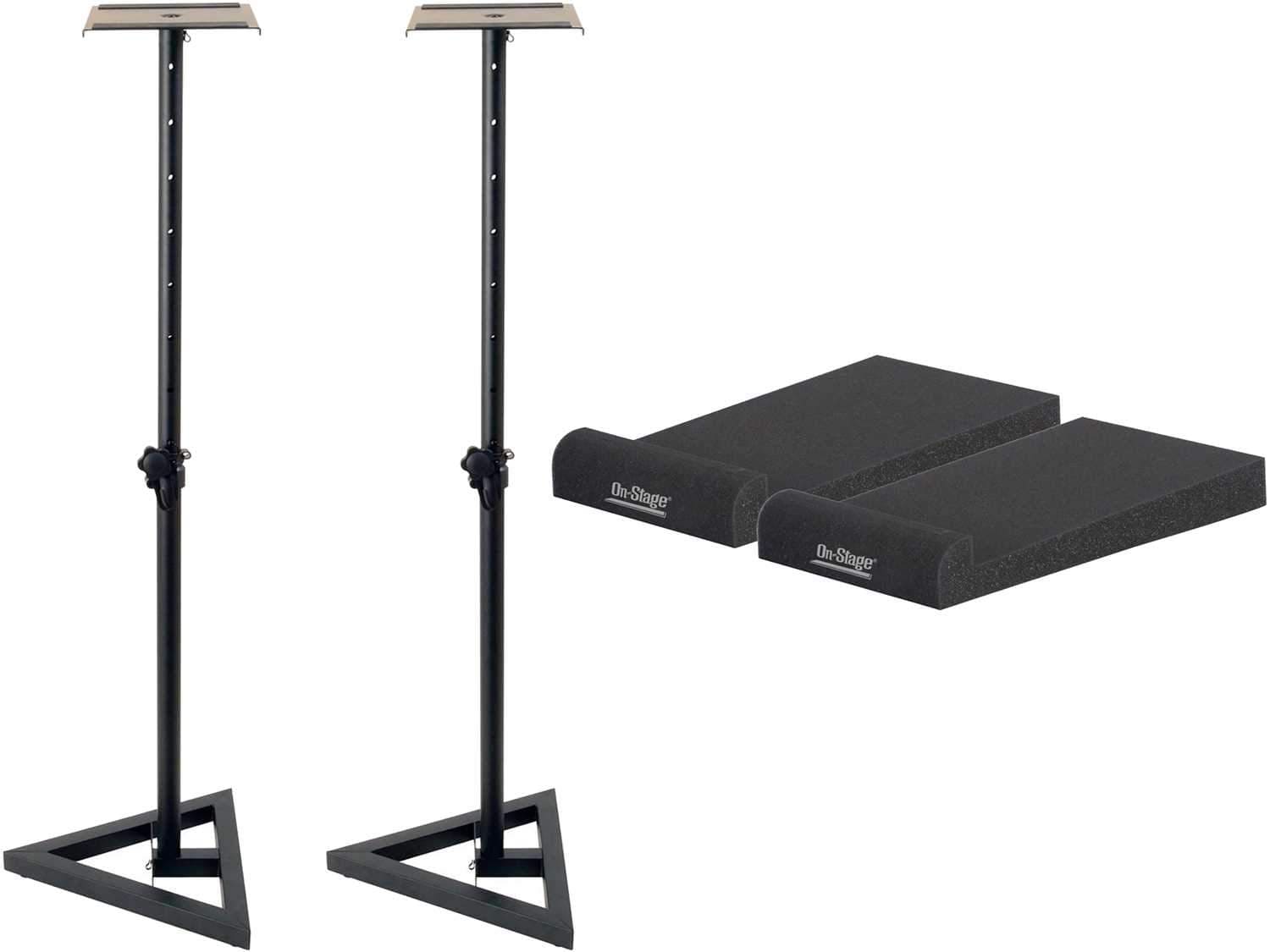 on stage studio monitor stands