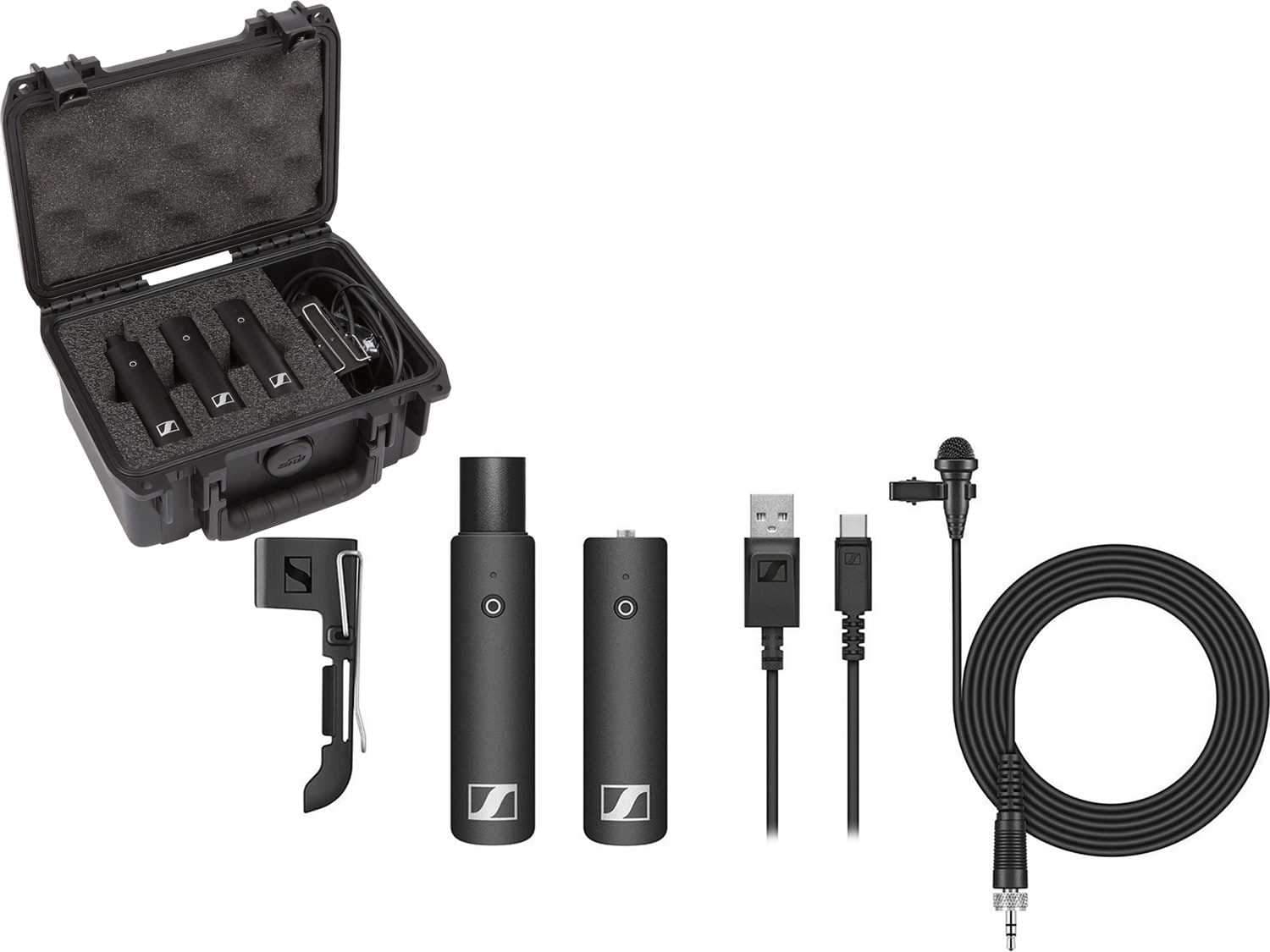 Sennheiser XSW-D Portable Lavalier Mic Set with SKB Case