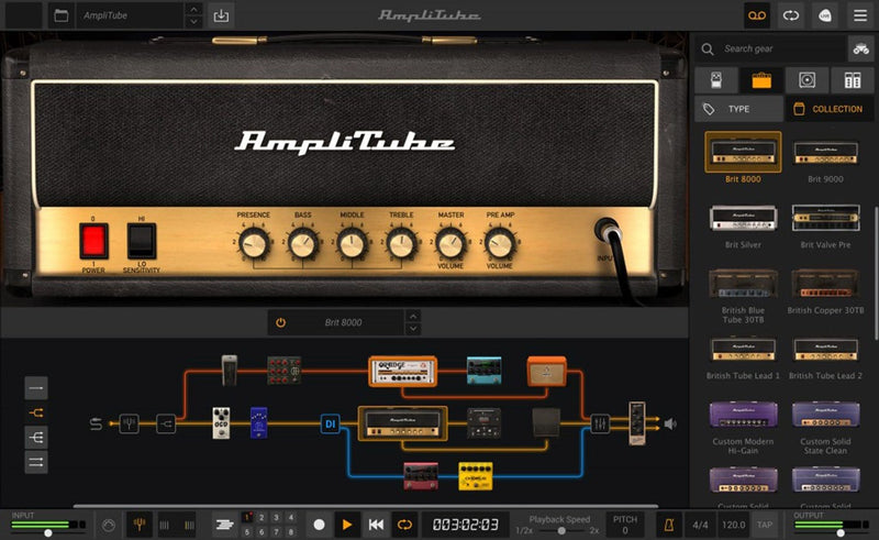 instaling AmpliTube 5 MAX