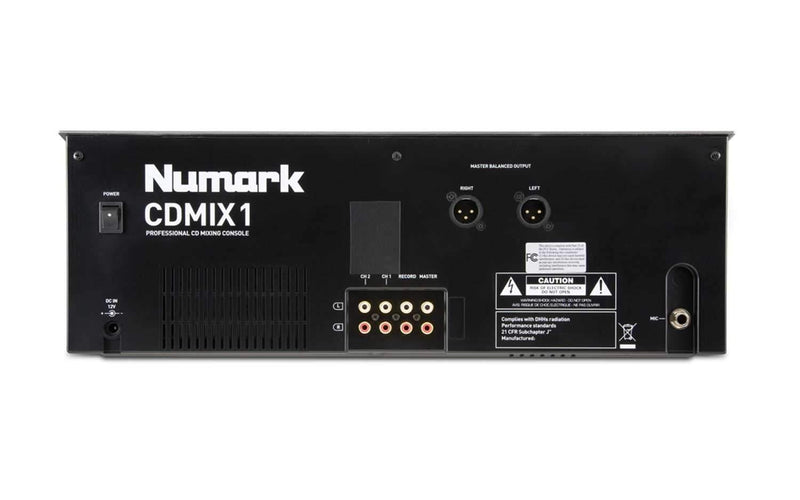 Numark CD-MIX-1 Dual CD Player/Mixer Combo | PSSL ProSound and Lighting