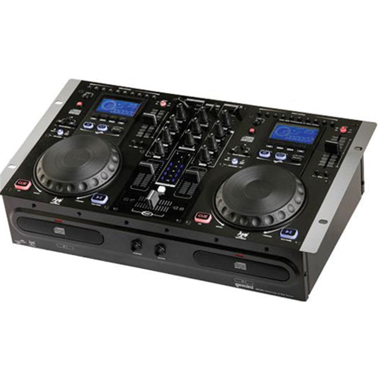 Gemini CDM3700G Pro Dual Karaoke CD/Mixer Console ...