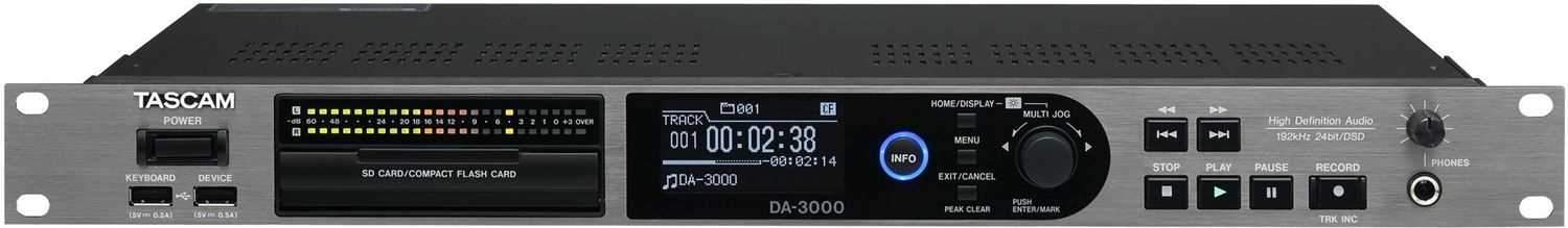 Tascam DA3000 Stereo Master Recorder & ADDA | PSSL ProSound and