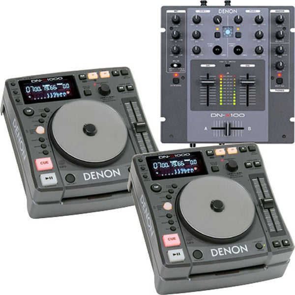 DENON DNーS1000 DN-X100 シングルCDプレーヤーDJミキサー | www