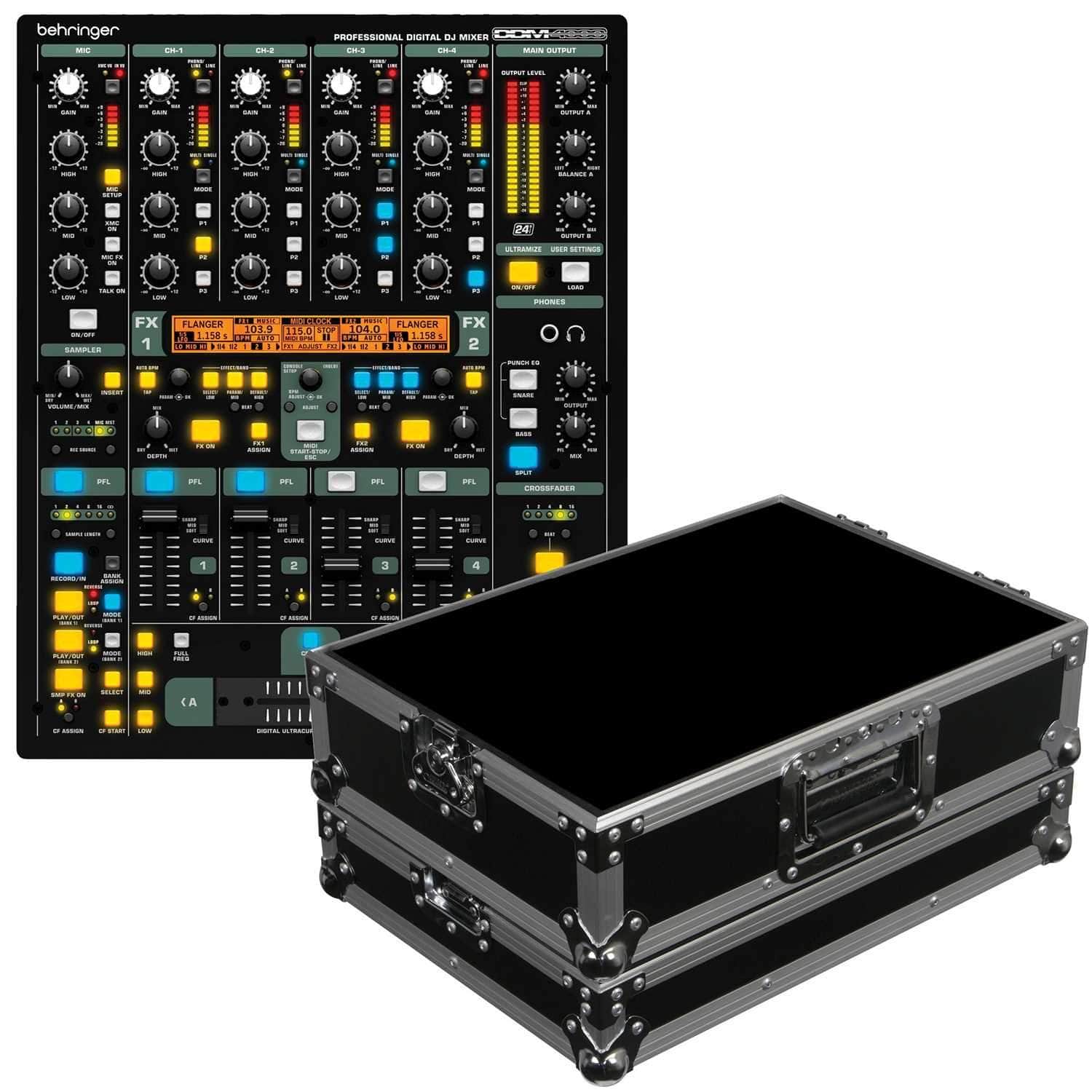 DDM-4000 12-Inch DJ Mixer with Case | PSSL ProSound and Stage