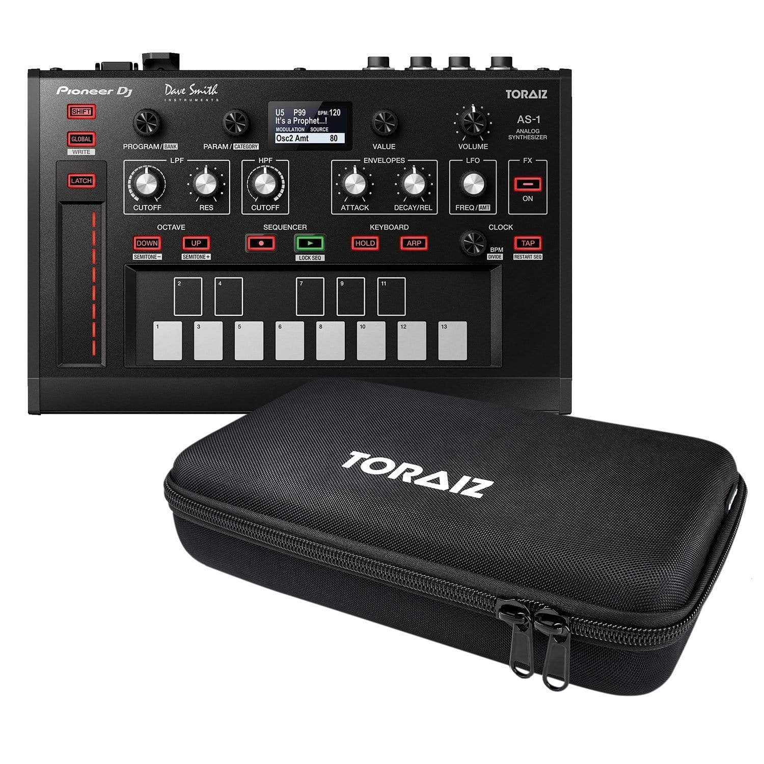 Pioneer DJ Toraiz AS-1 Analog Synth and Transporter Bag | PSSL