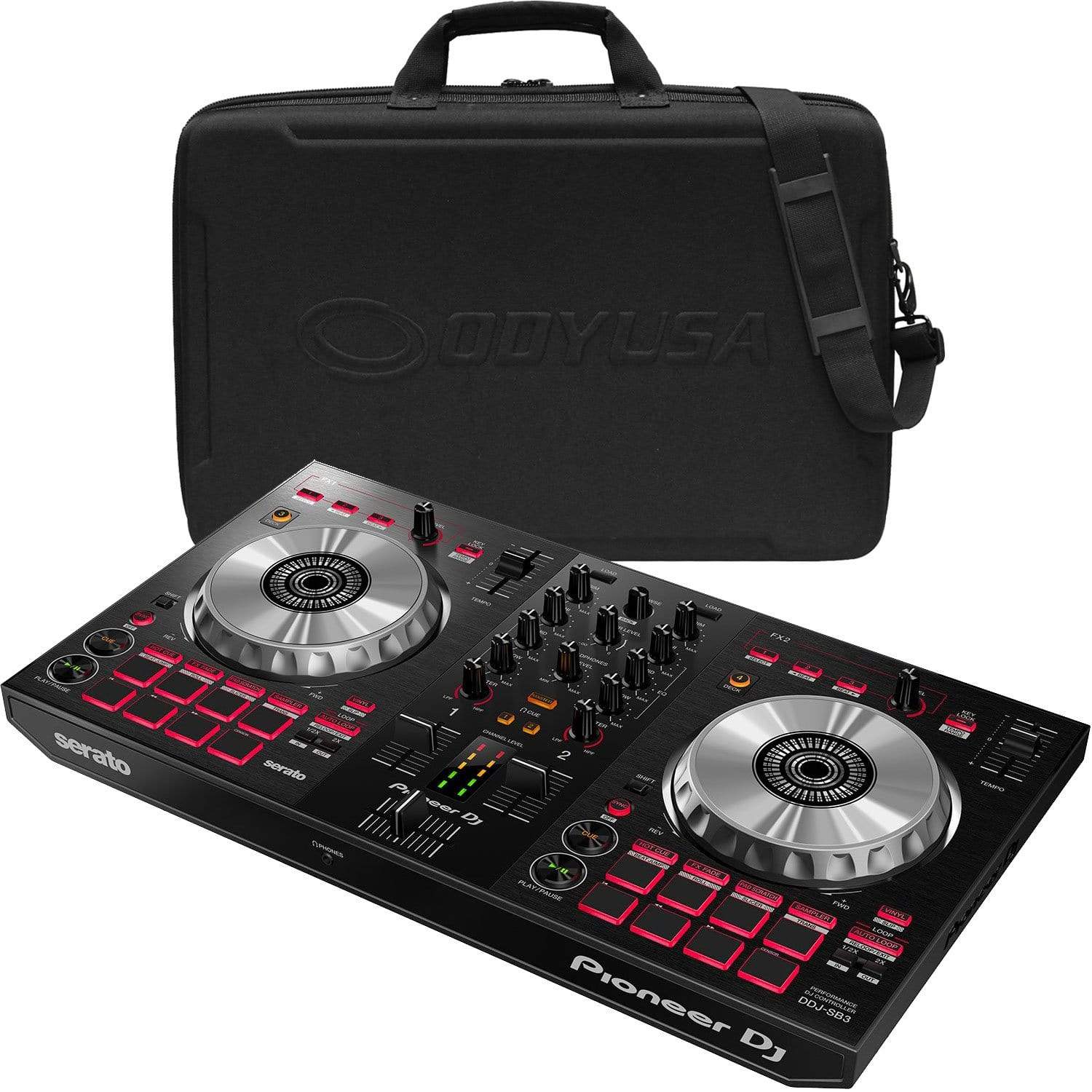 Pioneer DJ DDJ-SB3 DJ Controller with Odyssey Bag | PSSL ProSound