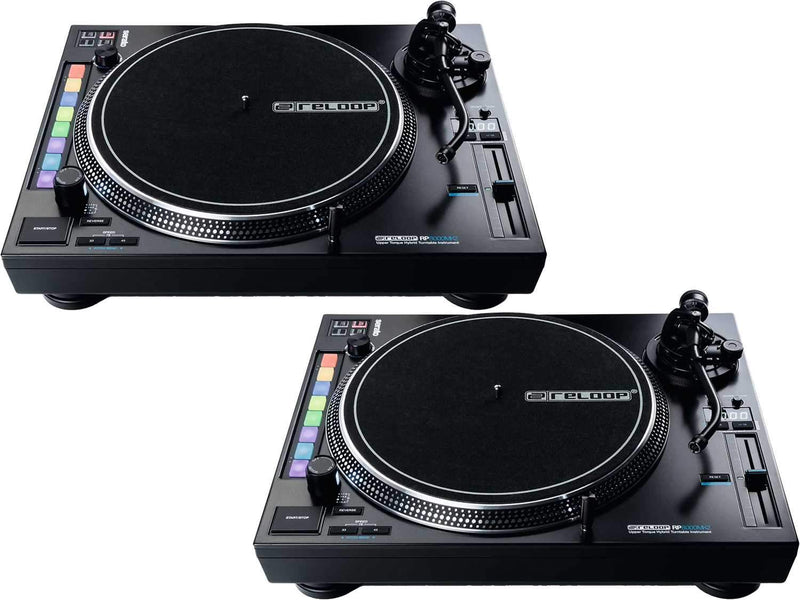 Reloop RP-8000 MK2 Serato Turntable Pair | PSSL ProSound and Stage