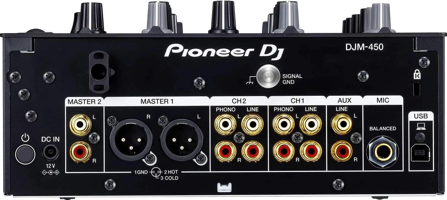 Pioneer DJ DJM-450 2-Channel DJ Mixer | PSSL ProSound and Stage