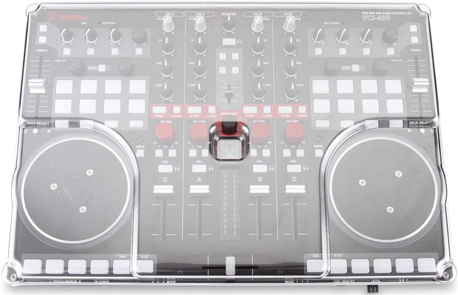 Decksaver DSPCVCI400 Vestax Vci-400 Deck Protector | PSSL ProSound