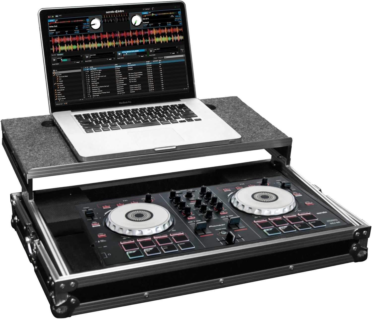 Odyssey Frgspiddjsb Glide Case For Pioneer Ddj Sb Ddj Sb2 Controller Prosound And Stage Lighting