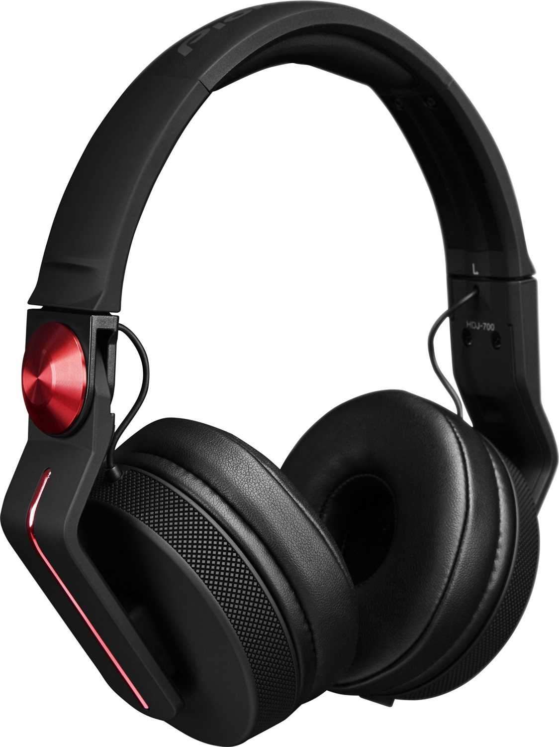 DJ HDJ-700-R Pro DJ Headphones with Red Stripe PSSL ProSound and Stage