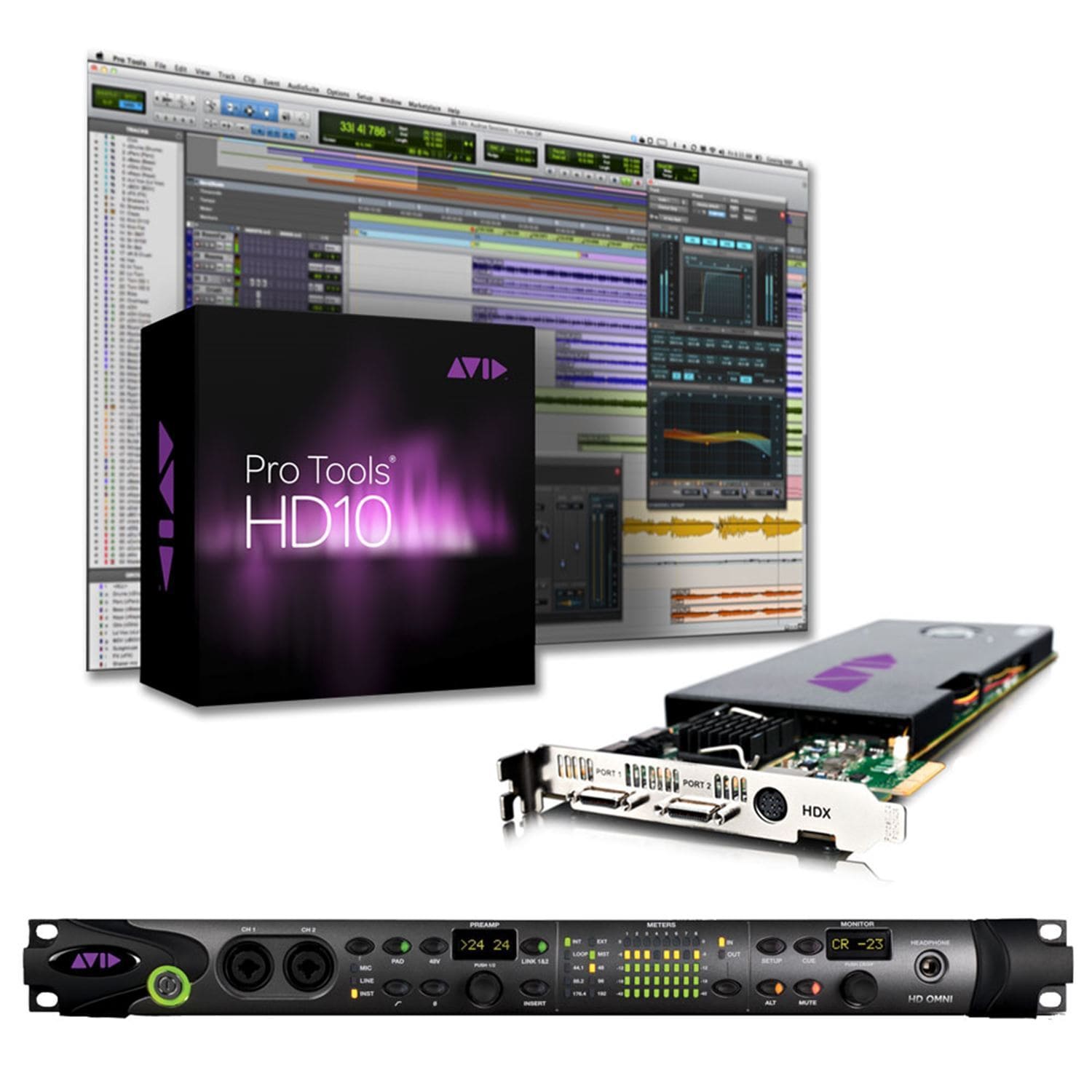 avid pro tools hdx