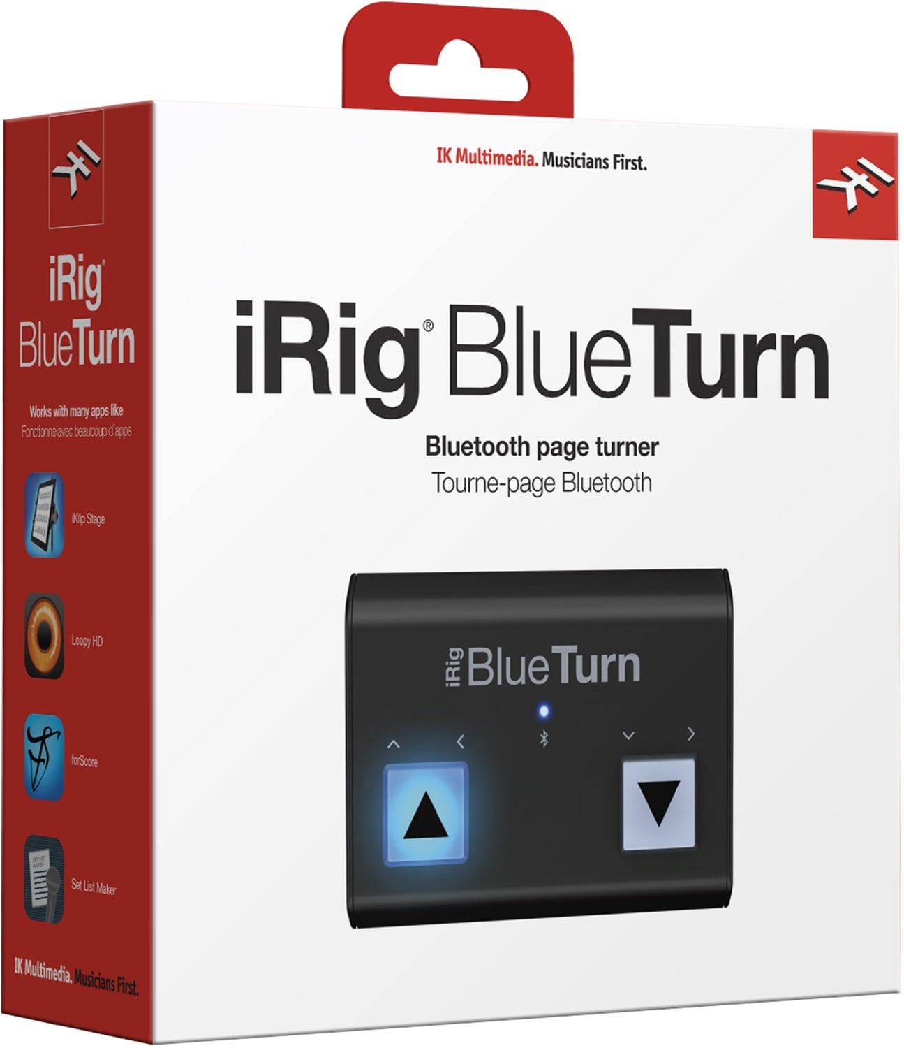 Ik Multimedia iRig Blueturn Wireless Page-Turner | PSSL ProSound