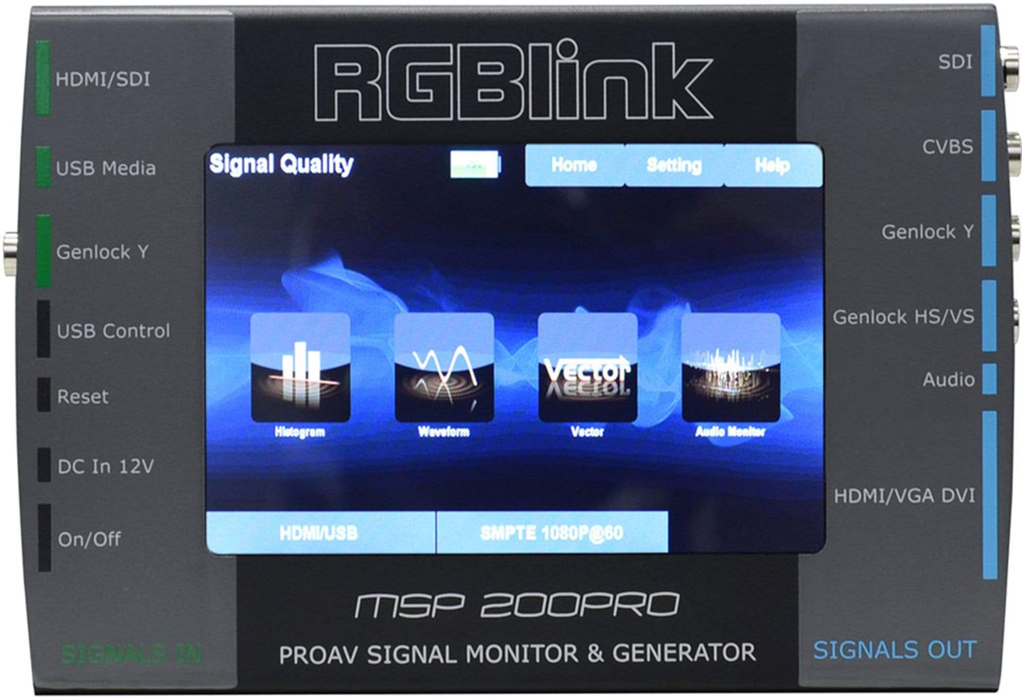 Mega Lite MSP 200PRO Signal Monitor & Generator | PSSL ProSound and Stage