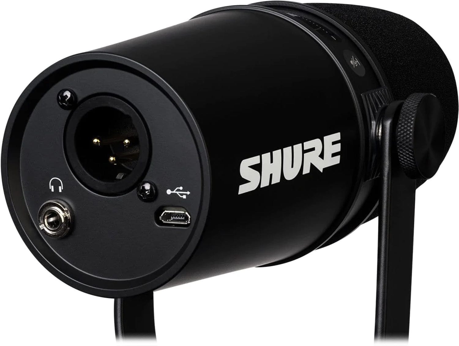 Shure MV7 USB XLR Podcast Microphone - Black | PSSL ProSound and