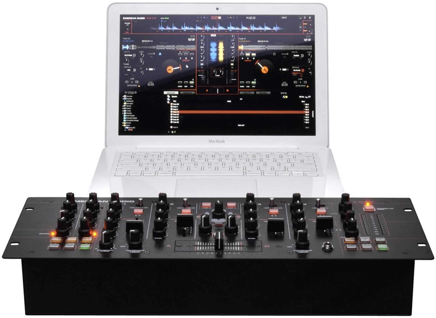 American Audio 19 MXR 4-Channel DJ Mixer & Controller | PSSL