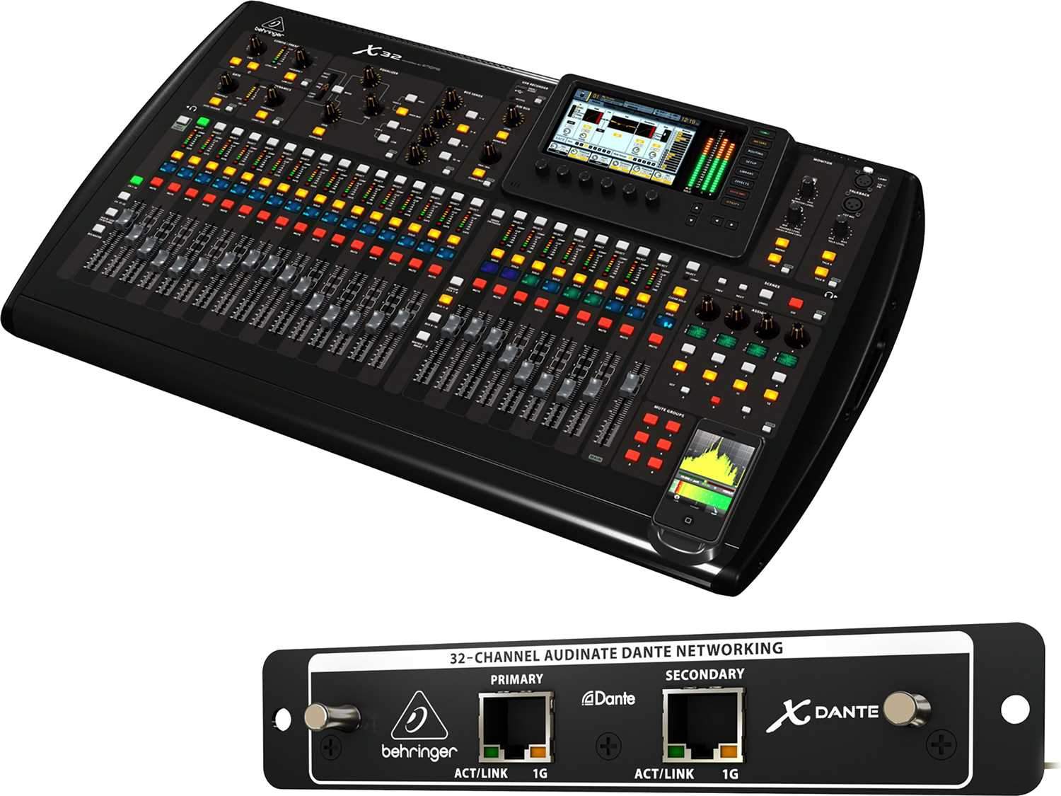 android app for behringer x32 digital mixer