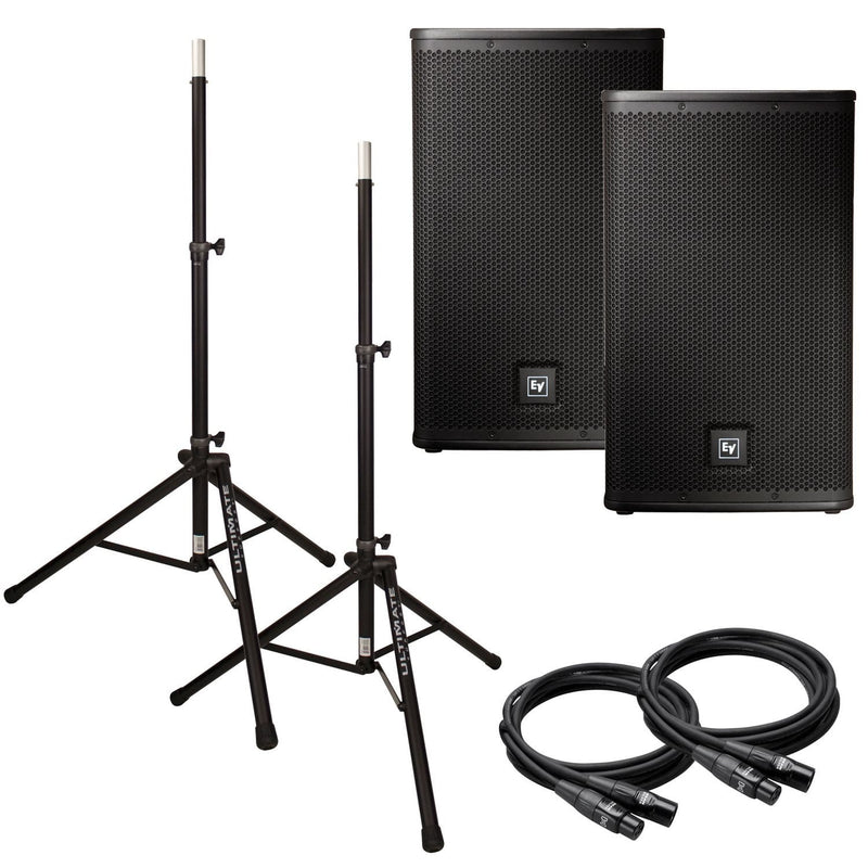 Electro Voice ELX112P 12 in Powered PA Speakers Bundle | PSSL ProSound ...