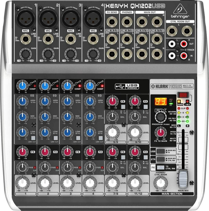 behringer xenyx q802usb connect to mac