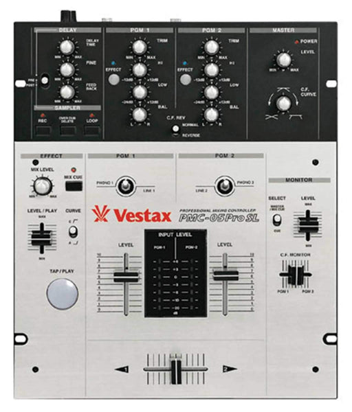 Vestax PMC-05-PRO-SL-VCA 2-Channel Pro DJ Mixer | PSSL