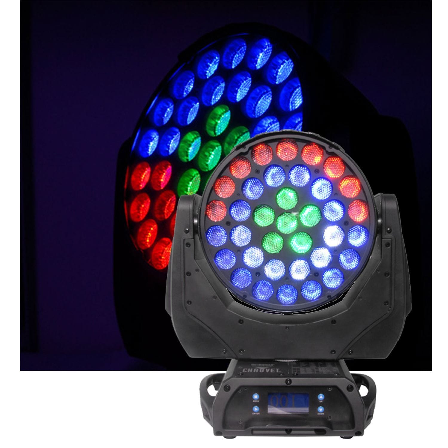 Chauvet Q Wash 436z Led Zooming Led Wash Light Prosound And Stage Lighting