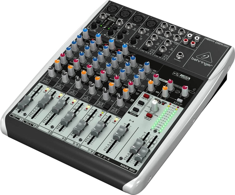 behringer xenyx q802usb mixer with usb