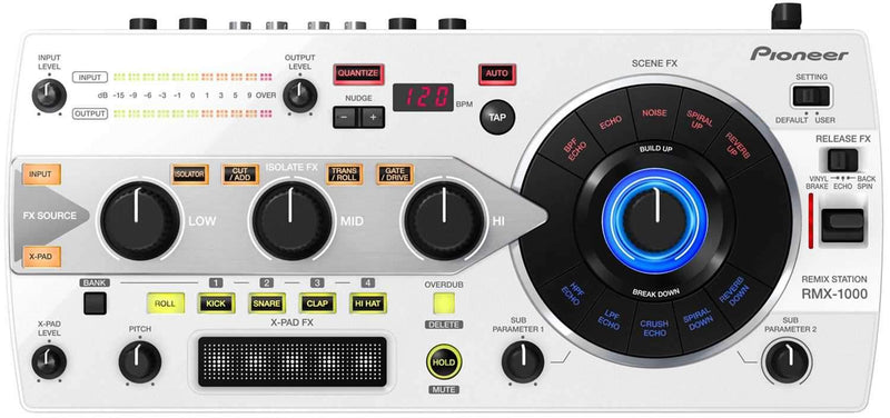 Pioneer DJ RMX-1000-W White DJ Remix Station and FX | PSSL