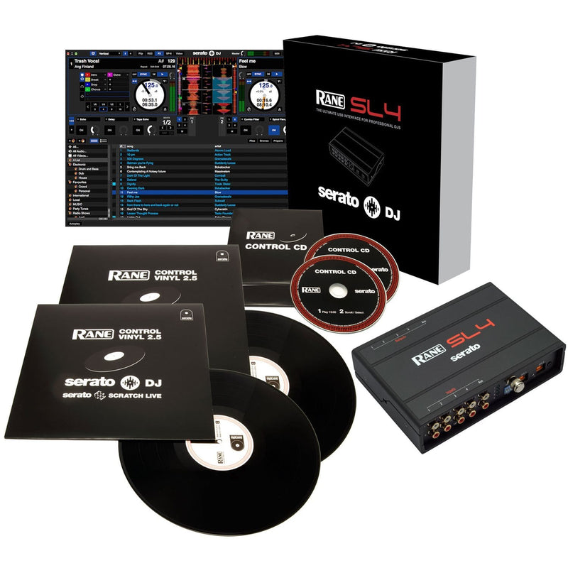 RANE SL4 Serato DJ Interface Digital Vinyl System | PSSL ProSound