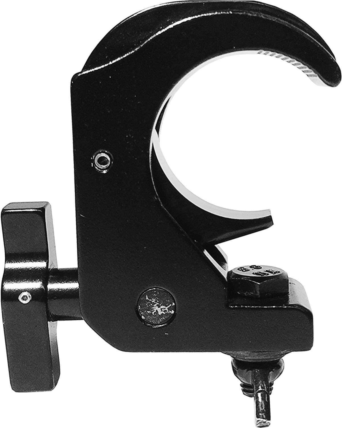 Global Truss Snap-Clamp Black Hook Low Profile Clamp For 2-Inch Truss