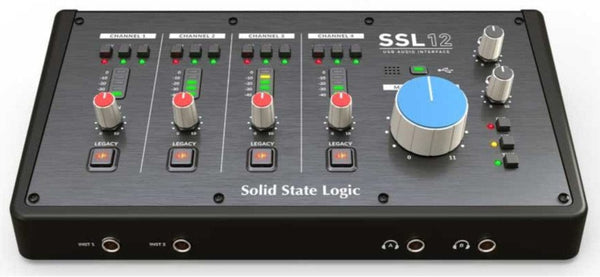 Solid State Logic SSL12 USB Audio Interface | PSSL ProSound and