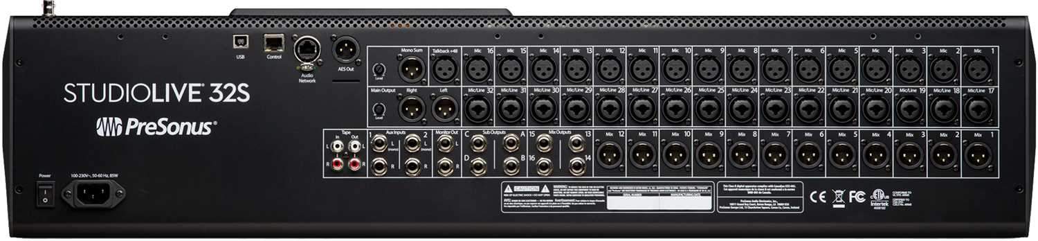 series iii studiolive mixer