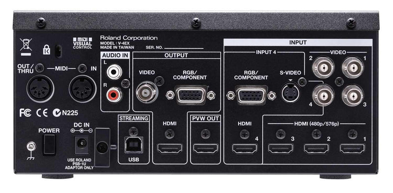 Roland V-4EX 4-Channel Digital Video Mixer with Effects | PSSL