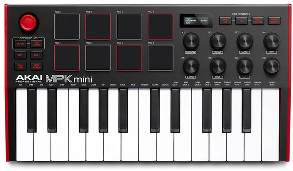 akai 25 key midi keyboard