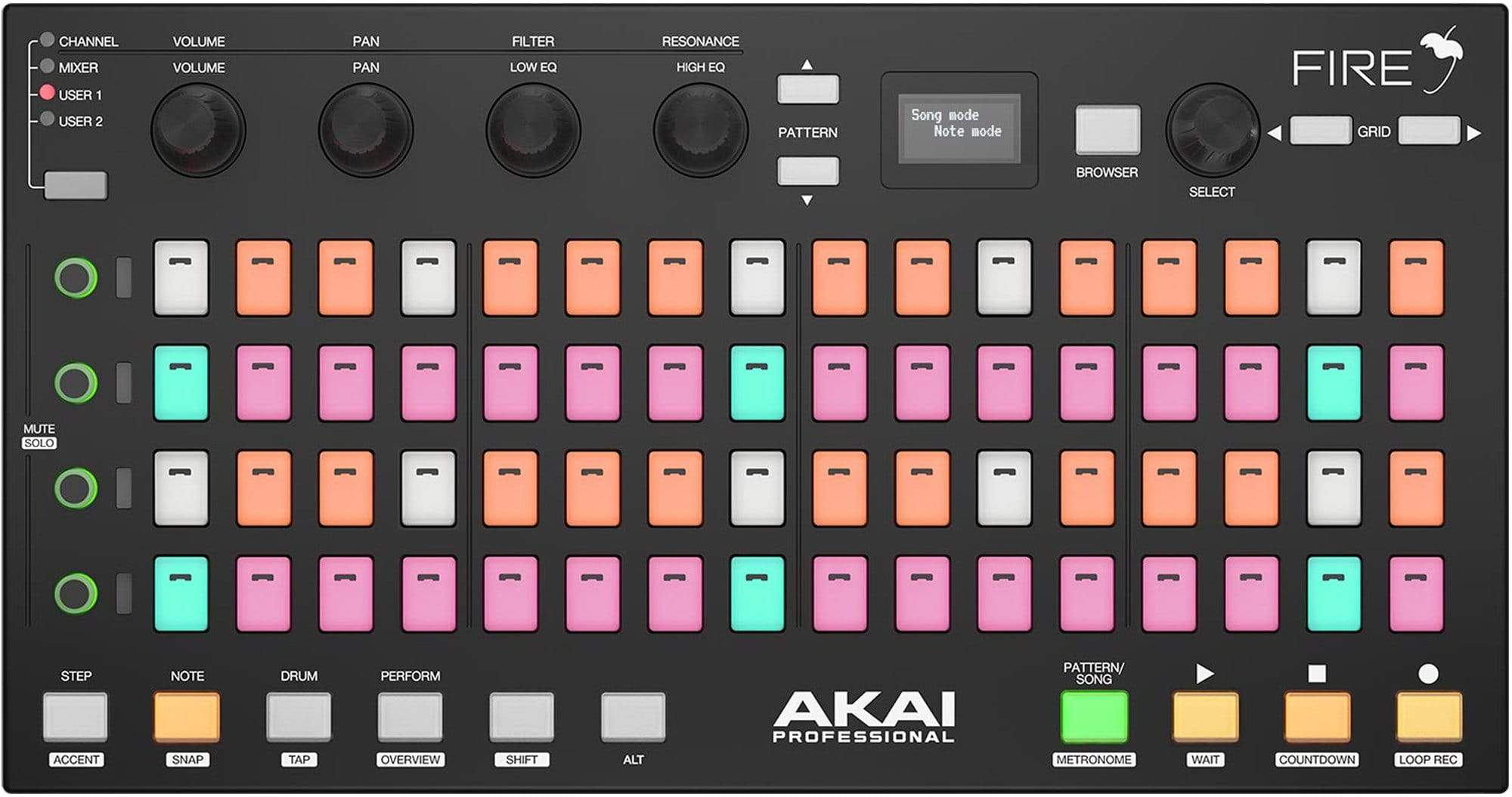 Akai Fire NS FL Studio Controller - No Software | PSSL ProSound and Stage  Lighting