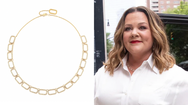 Melissa McCarthy chain necklace