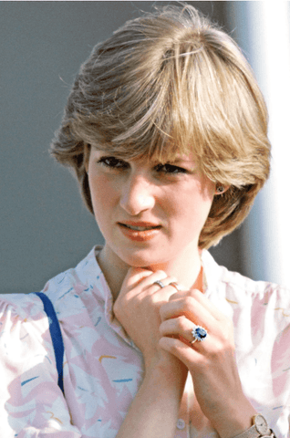 saphire engagement ring Princess Diana