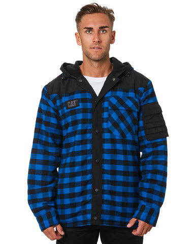 Caterpillar Sequoia Shirt Jacket - Blue/Black