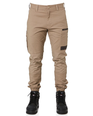 fxd wp-4 khaki cuffed work pants